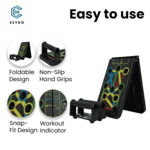 Esyko Foldable Push Up Board 1