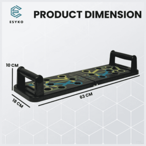 Esyko Foldable Push Up Board 3