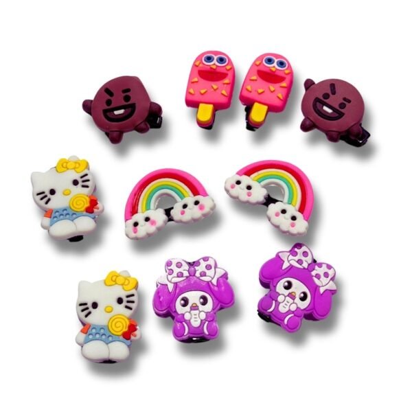 Hair clips set for baby girl