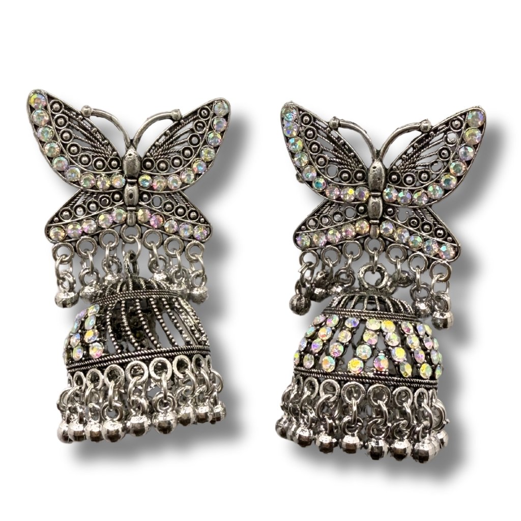 2 Pair Vintage & Butterfly Jhumka Earrings – Just ₹250 Jhumka Earrings