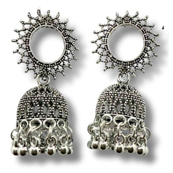 Antique Oxidised Earrings