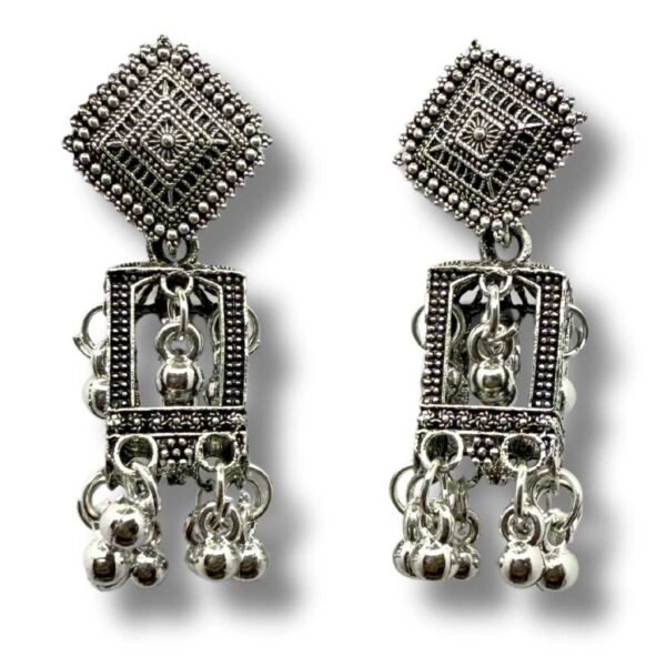 Antique Oxidised Earrings