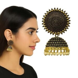 Esyko Traditional Jhumki Earrings for Women