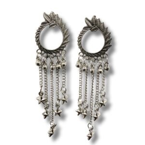 Oxidised Silver Earrings Combo