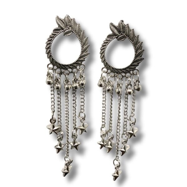 Oxidised Silver Earrings Combo