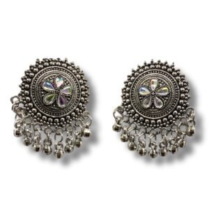 Oxidised Silver Earrings Combo