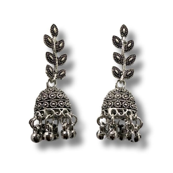 Oxidised Silver Earrings Combo