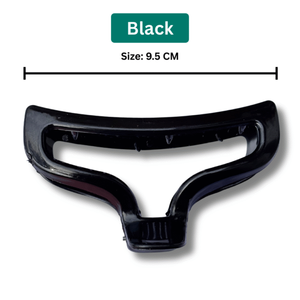 Large hair clutcher for thick hair | 9.5 cm Strong Grip Hair Clutcher - Image 4