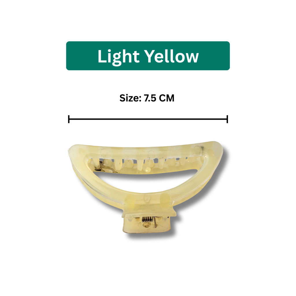 Best Hair Claw Clips Combo 6 Best Hair Claw Clips Combo – 7.5 cm Strong Grip Hair Clutcher for Women & Girls