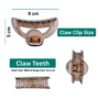 Large Hair Claw Clip for Women 9cm Strong Grip Hair Clutchers Combo