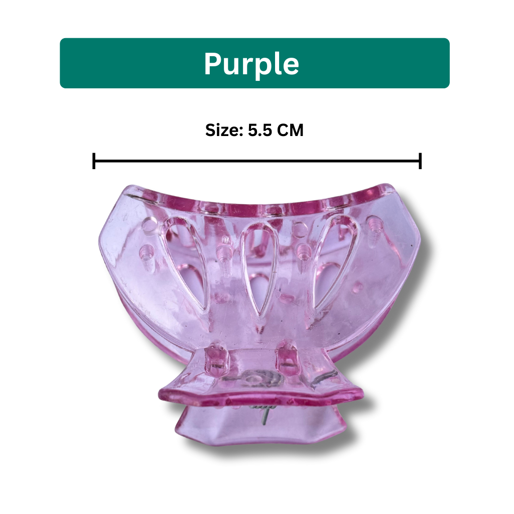 Hair Claw Clips Set for Women & Girls | 5.5 cm Strong Grip Hair Clutcher Multi Color