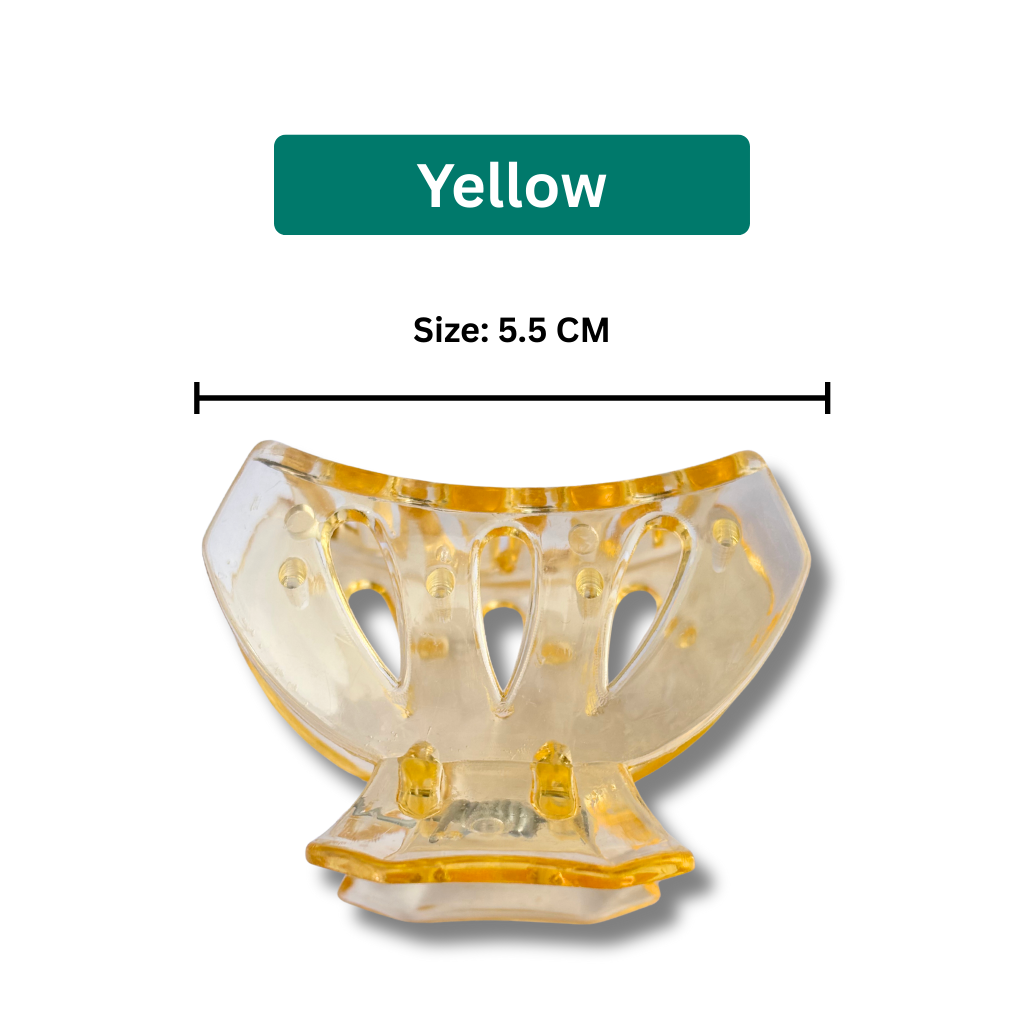 Hair Claw Clips Set for Women & Girls | 5.5 cm Strong Grip Hair Clutcher Multi Color