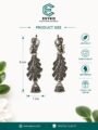 Oxidised Silver Dancing Lady Earrings for Women & Girls