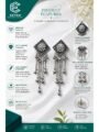 Hanging Star Earrings for Girls and Women - Party Wear Oxidised Silver Earrings