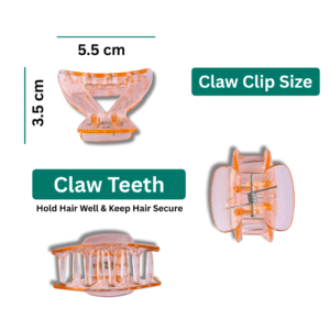 Medium Size Hair Claw Clips combo for Women and Girls | Stylish Hair Clutches