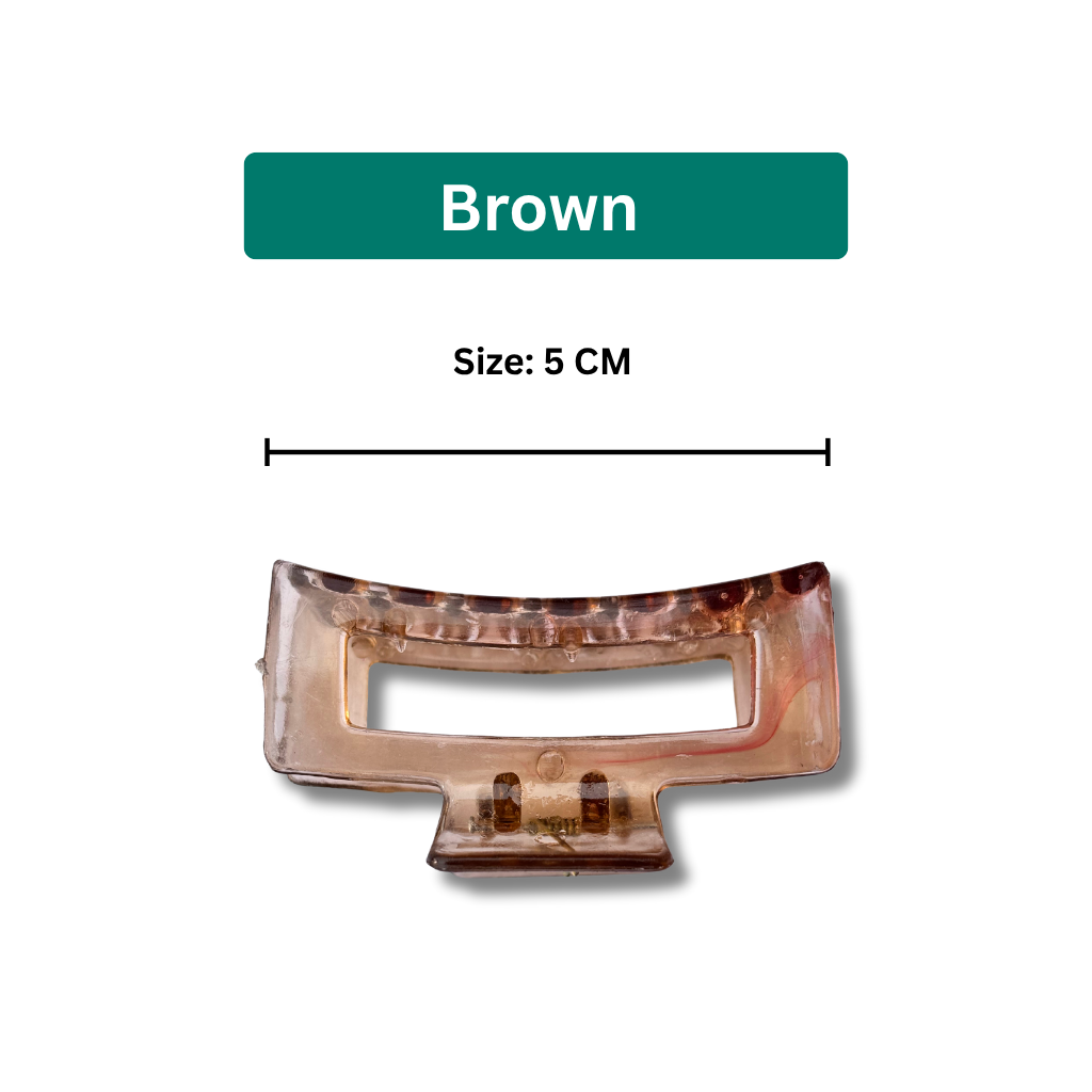 Medium Size Hair Clutches for Women 2 Medium Size Hair Clutches for Women and Girls - Medium 7 cm Stylish Hair Accessories