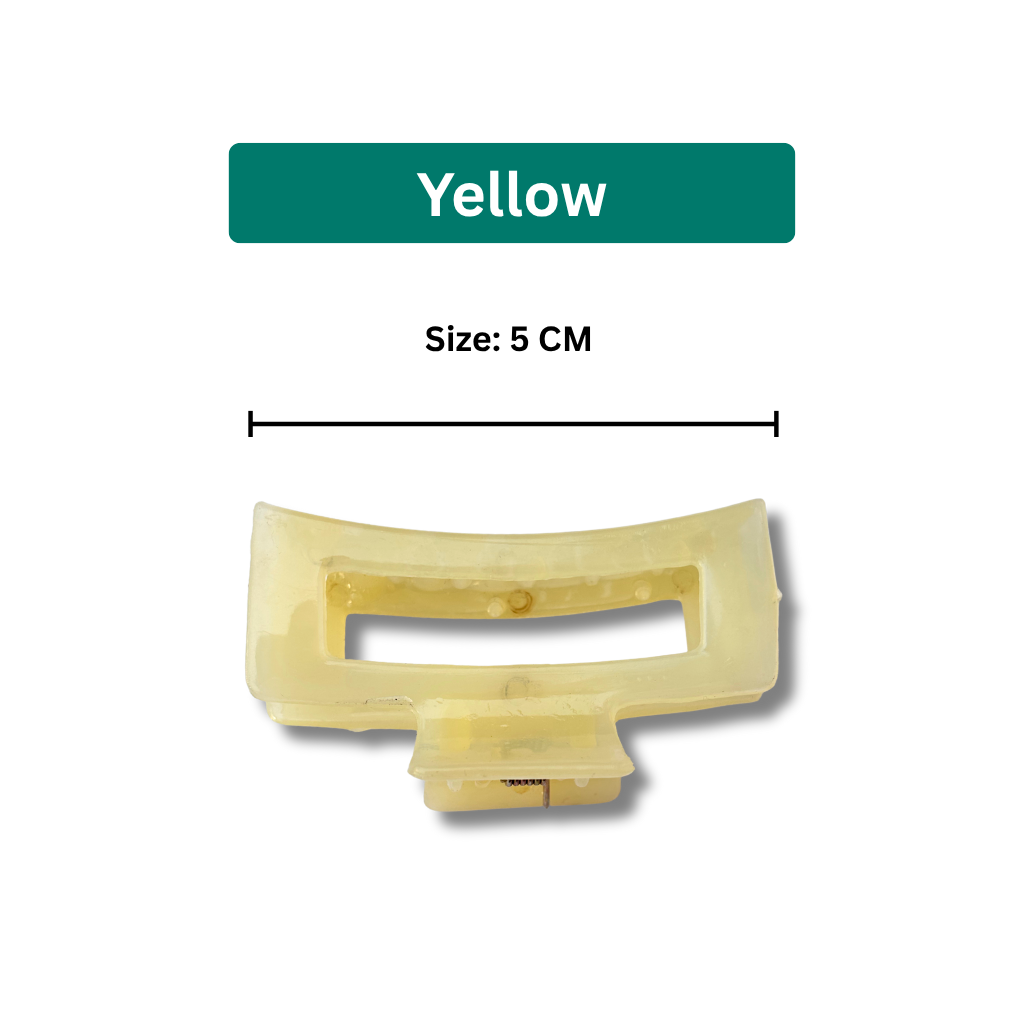 Medium Size Hair Clutches for Women 4 Medium Size Hair Clutches for Women and Girls - Medium 7 cm Stylish Hair Accessories