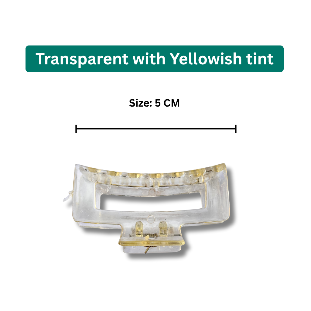 Medium Size Hair Clutches for Women 6 Medium Size Hair Clutches for Women and Girls - Medium 7 cm Stylish Hair Accessories