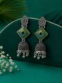 Peacock Feather Earrings for Women for Women & Girls