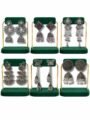 6 Pair Oxidised Silver Jhumka Earrings Combo Set