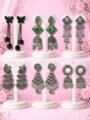 6 Pair Oxidised Earrings Combo Set – Butterfly & Peacock Feather Earrings Esyko 6 Pair Oxidised Earrings Combo Set – Butterfly & Peacock Feather Dangle Earrings for Women