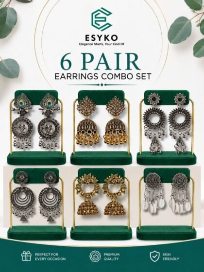 Buy Trendy Earrings, Hair Claw, Lunch Boxes Online | Esyko