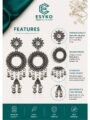 Boho Oxidised Drop Earrings Dangler | Earrings for Women & Girls