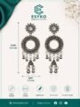 Boho Oxidised Drop Earrings Dangler | Earrings for Women & Girls