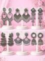 Oxidised Silver Earrings Combo Set (6 Pairs) – Ethnic Jhumka & Chandbali Designs