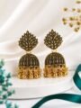 Gold Oxidised Dangler Earrings | Traditional Dangler Party Wear Earrings