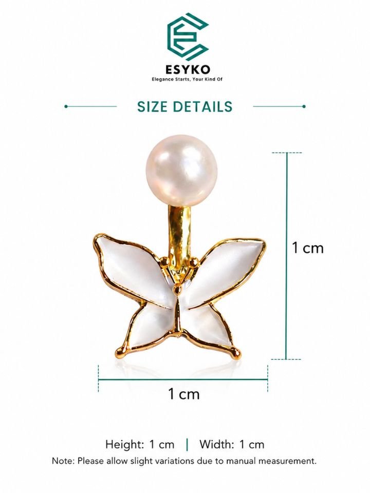 Gold Plated Butterfly Earrings 9 Gold Plated Butterfly Earrings | Cute Daily Wear Stylish Earrings
