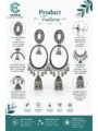 Stylish Long Oxidised Dangler Earrings For Girls