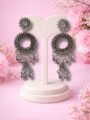 Boho Oxidised Drop Earrings Dangler | Traditional Ethnic Dangler Drop Earrings | Party Wear Jewellery for Girls