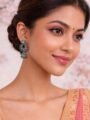 Oxidised Dangler Earrings For Women – Traditional Party Wear Earrings Esyko Oxidised Dangler Earrings For Women | Ethnic Party Wear