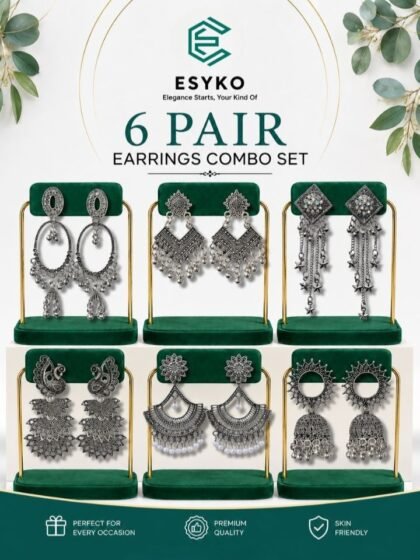 Buy Trendy Earrings, Hair Claw, Lunch Boxes Online | Esyko