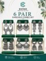 Oxidised Silver Earrings Combo Set (6 Pairs) – Ethnic Jhumka & Chandbali Designs
