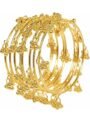 Gold Kashmiri Bangles Set for Women Pack of 8 | Alloy Gold Plated Bangle Set Gold Kashmiri Bangles Set for Women Pack of 8 | Alloy Gold Plated Bangle Set
