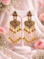 Trendy Kashmiri Jhumka Earrings | Heavy Long Ethnic Earrings