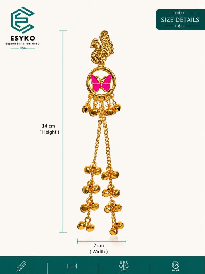 Shop stylish Butterfly Design Kashmiri Earrings by Esyko