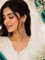 Buy Pink Stone Kashmiri Earrings for Women | Long Ghungroo Dangler Earrings – Esyko