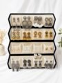 16 Pair Earrings Gift Box Set for Girls | Oxidised Jhumka and Dangler Earrings Combo 16 Pair Earrings Gift Box Set for Girls | Oxidised Jhumka and Dangler Earrings Combo